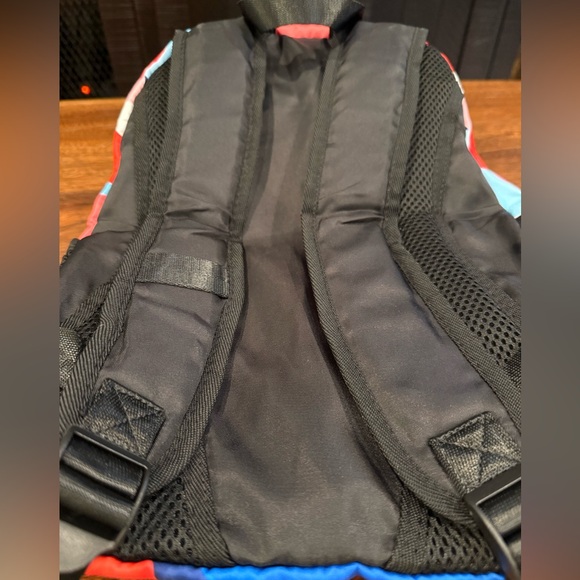 Colorful Geometric Backpack - Picture 2 of 5